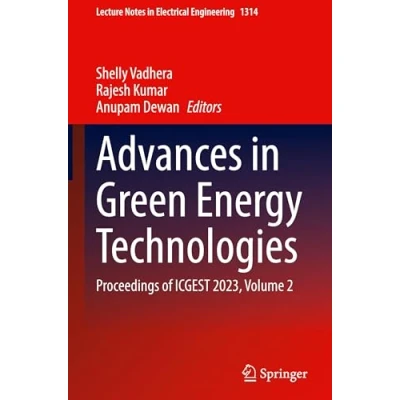 Afbeelding van Lecture Notes in Electrical Engineering Advances Green Energy Technologies
