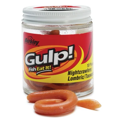 Afbeelding van Berkley Gulp Alive Nightcrawler Natural (15cm) Imitatie aas