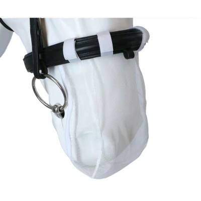 Afbeelding van Harrys Horse neus/pollen net wit maat:pony
