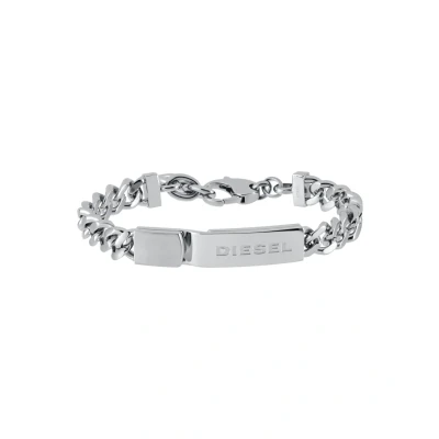 Afbeelding van Diesel heren Schakelarmband met logo DX0966040