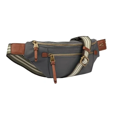 Afbeelding van camel active Gordeltas Bari Belt Bag Dark Grey Donkergrijs