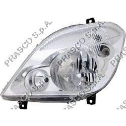 Afbeelding van PRASCO ME9194924 Koplampen Links H7/H7/H7 Transparent Met mistlampen voor rechtsrijdend verkeer Zonder afregelmotor LWR
