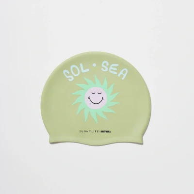 Afbeelding van Sunnylife Smiley Badmuts Siliconen Blauw
