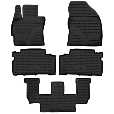 Afbeelding van WALSER XTR 75152 Vloermatset Rubber voor en achter, Midden Op maat gemaakt