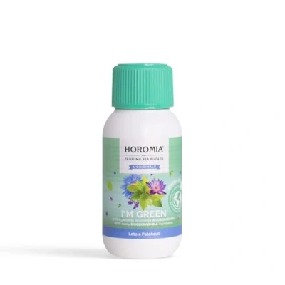 Afbeelding van Horomia Wasparfum I’M GREEN Biologisch Loto e Patchouli 100 ml Geur bij de Was