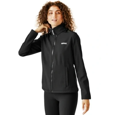 Afbeelding van Regatta Connie V Softshelljas, Dames, Maat: 40, Schwarz