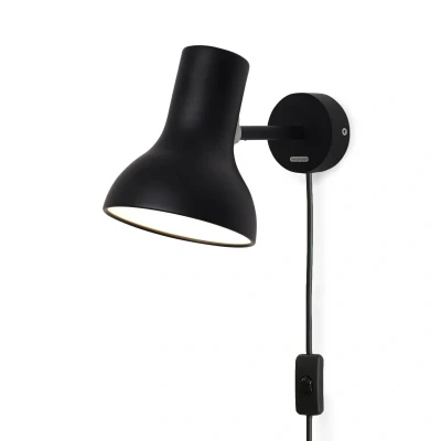 Afbeelding van Anglepoise Type 75 Mini wand met stekker zwart