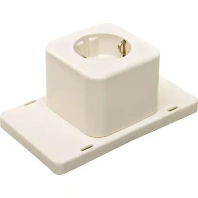 Afbeelding van ABB Enkele wandcontactdoos 3611W1 S voor lasdoos 3611