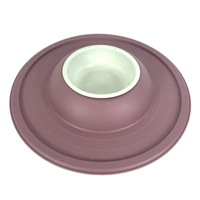 Afbeelding van Happy Pet Mad About Pets Voerbak / Drinkbak Volcano Blush Roze 39X39X6 CM 600 ML