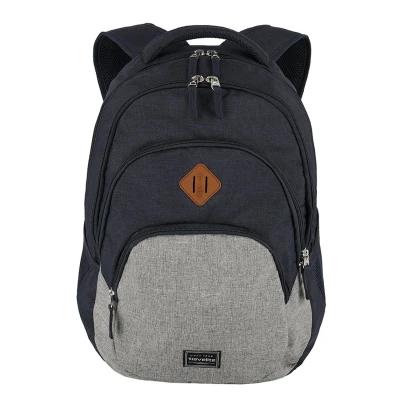 Afbeelding van Travelite Basics backpack Melange navy/grey