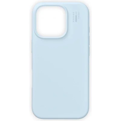 Afbeelding van iDeal of Sweden Hoesje Geschikt voor iPhone 16 Pro Max Silicone Case blauw