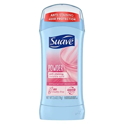 Afbeelding van Suave Onzichtbare anti transpirant deodorant, poeder, 24 uur bescherming, 73 g