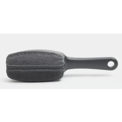 Afbeelding van Brabantia Kledingborstel Verwijdert pluisjes, stof &amp; dierenharen Dubbele fluwelen pad Reiniger voor stoffering Donkergrijs 24,5 x 3,5 6,5 cm