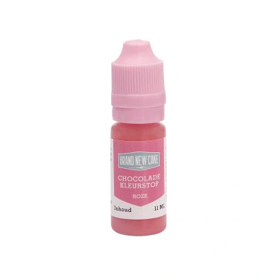 Afbeelding van BrandNewCake Chocolade Kleurstof Roze 11ml