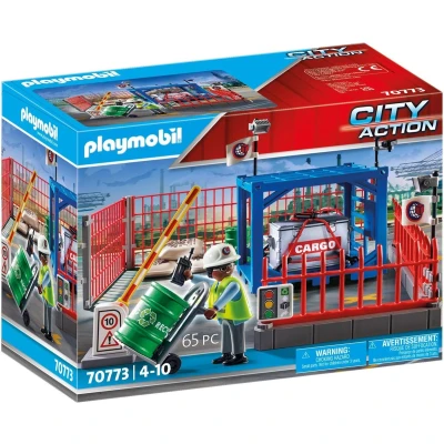 Afbeelding van Playmobil 70773 City Action Goederenmagazijn