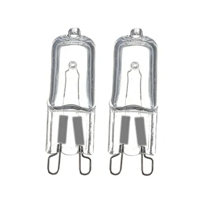 Afbeelding van G9 gloeilamp, halogeenlamp, dimbaar, warm wit 2800 K (33 W, 460 lumen, 2 stuks)