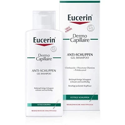 Afbeelding van Eucerin Anti roos gel shampoo vet 250 ml