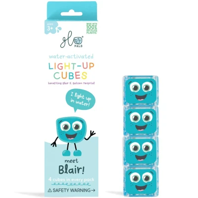 Afbeelding van Glo Pals Light Up Cubes Blauw Blair