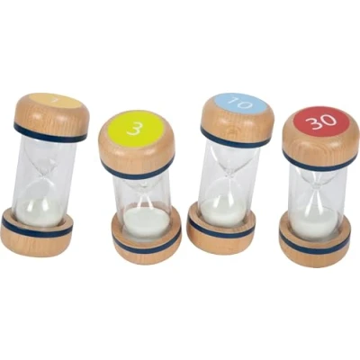 Afbeelding van Small Foot Houten Zandlopers XL Set, 4dlg.