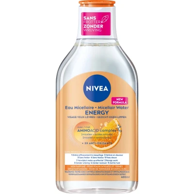 Afbeelding van Nivea Energy Micellar Water 400ML
