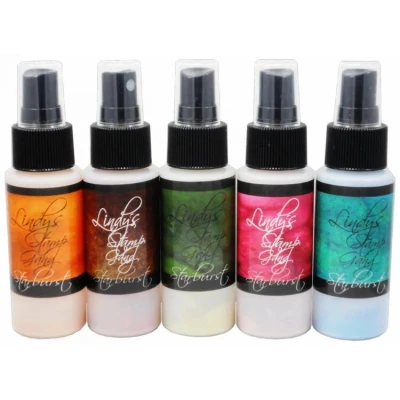 Afbeelding van Lindy&#039;s Stamp Gang Autumn Leaves Starburst Spray set (ss 01)