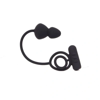 Afbeelding van Vibrerende cockring met Anaal Plug
