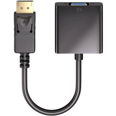 Afbeelding van Goobay DisplayPort naar VGA adapter 1.1, 0.15 m male &gt; female (15 pins)
