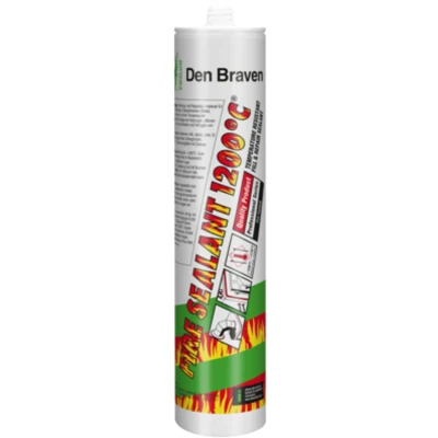 Afbeelding van Zwaluw fire sealant 1200 c 310 ml, zwart, koker