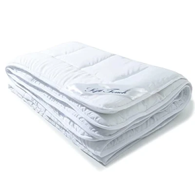Afbeelding van Aqua textil, Soft Touch Duo dekbed, 200 x cm, vulling ca. 1800 g, ademend en warm, Oeko Tex gecertificeerd