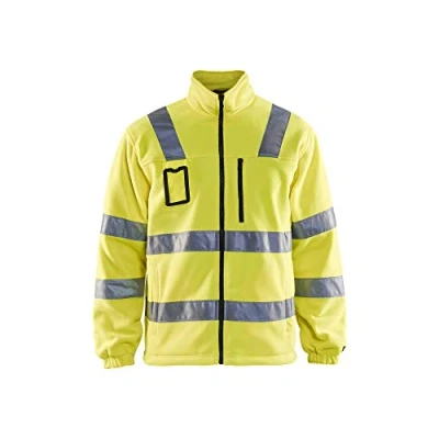 Afbeelding van Blåkläder Fleecejas High Vis Mt L Geel