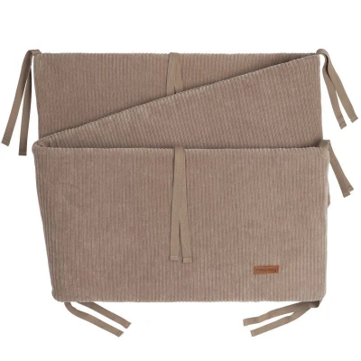Afbeelding van Baby&#039;s Only Bedbumper Bedomrander Bedomranding baby Boxbumper Parkomrander Sense Clay 180x30 cm