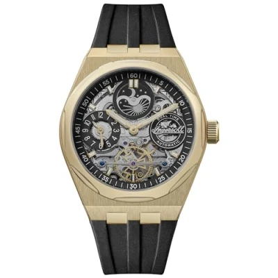 Afbeelding van Ingersoll Chronograaf, Heren, Maat: One Size, Black