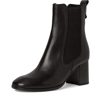 Afbeelding van Tamaris Dames 1 25031 41 Enkellaarzen voor dames, zwart.