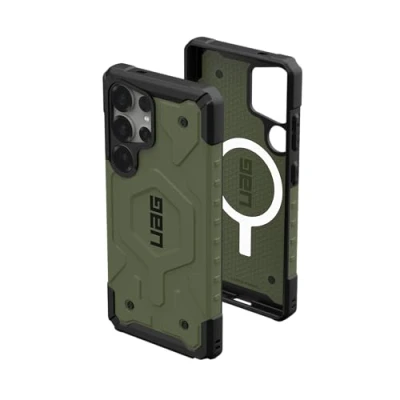 Afbeelding van UAG Hoesje Geschikt voor Samsung Galaxy S25 Ultra Pathfinder Backcover MagSafe groen