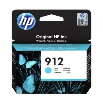 Afbeelding van HP 912 originele cyaan inktcartridge (3YL77AE)