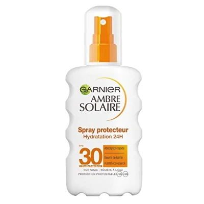 Afbeelding van Garnier Ambre Solaire Hydration Protective Zonnebrand Spray 200 ml (SPF 30)