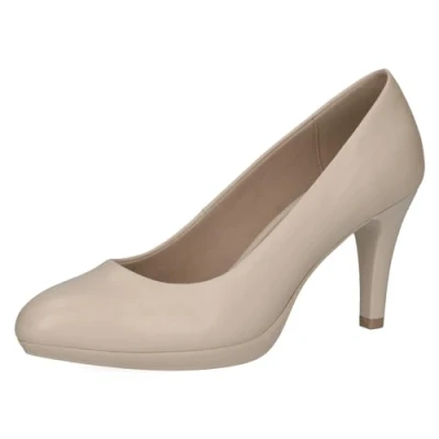 Afbeelding van Caprice Dames 9 22414 42 Damespumps, Gebroken wit nappa