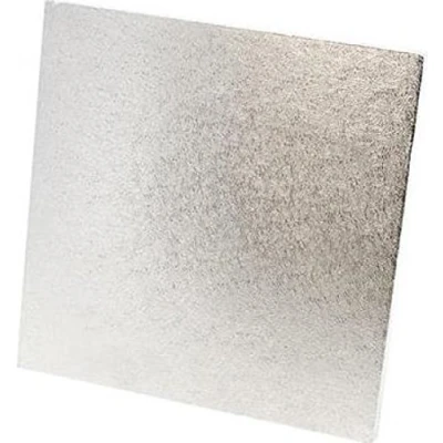 Afbeelding van Tala Zeer stabiele vierkante taartzool, diameter 30 cm, dikte 12 mm, aluminium basis, ideaal voor zware taarten
