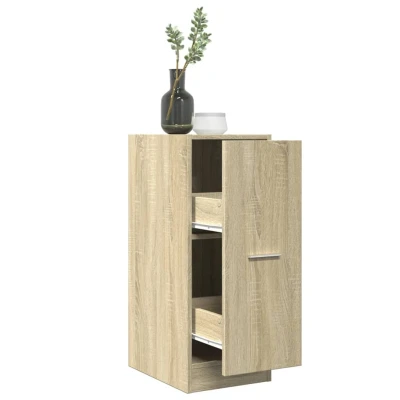 Afbeelding van vidaXL Apothekerskast 30x41x77,5 cm bewerkt hout sonoma eikenkleurig