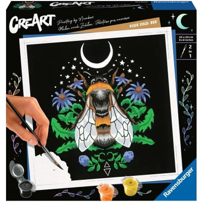 Afbeelding van Ravensburger Pixie Cold Edition Bee Schilderen op nummer voor volwassenen