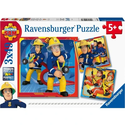 Afbeelding van Ravensburger Brandweerman Sam Onze held 3x49st.