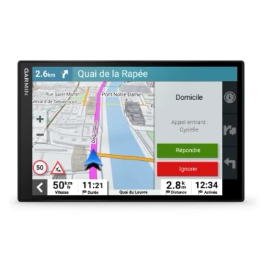 Afbeelding van Garmin Drivesmart 86 LMT S Autonavigatie Hands Free bellen HD 8 inch scherm Spraakbesturing Live verkeersinformatie