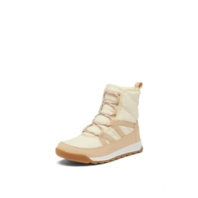 Afbeelding van Sorel Whitney 2 Plus Lace WP modieuze dameslaarzen, Honey White/Ceramic