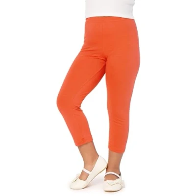 Afbeelding van Merry Style Meisjes Leggings Sport Vrijetijdsbroek Capri Katoen MS MS10 226 LE Roest 116