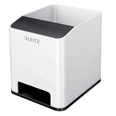 Afbeelding van Pennenhouder Leitz WOW wit/zwart
