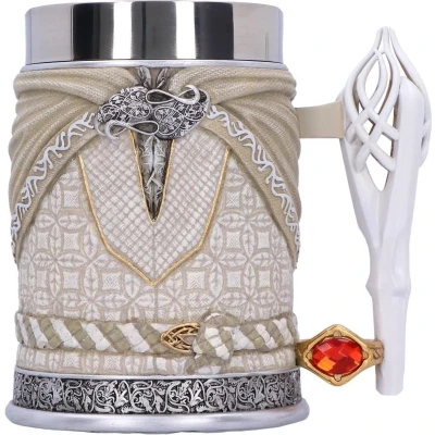 Afbeelding van Nemesis Now In de ban van ring Gandalf Witte Tankard 15.5cm