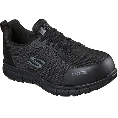 Afbeelding van Skechers Sure Track Jixie MocassinDames, Zwart Textiel Synthetisch