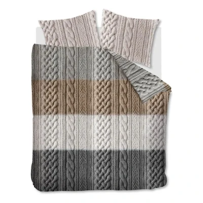 Afbeelding van Ariadne at Home Snug dekbedovertrek Lits Jumeaux 240x200/220 Naturel