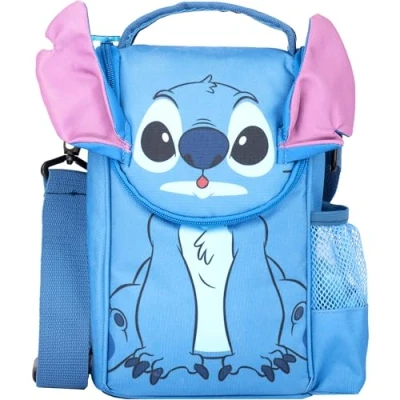 Afbeelding van Disney Stitch 3D lunchtas met riem voor kinderen, warmte isolatie meisjes
