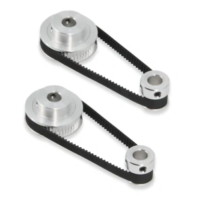 Afbeelding van TUZUK 2 stuks GT2 20 en 60 tanden, 6,35 mm boring, aluminium tandriemschijf met lengte, 200 breedte, 6 riem (20 60T 6.35B 6)